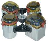 Высокая скорость центрифуги угол ротора