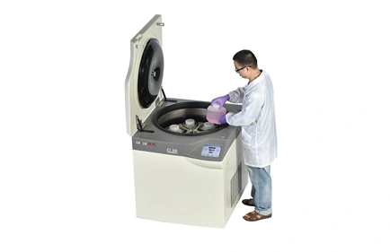 Применения центрифуги большой емкости